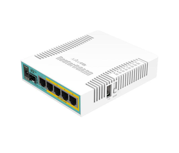 MIKROTIK hEX PoE RB960PGS (1xWAN 1xSFP 4xLAN) 4xPoE RB960PGS Passive PoE - 648454 - zdjęcie 3